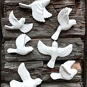 Для дома и интерьера handmade. Livemaster - original item Wall decor Birds ceramic white. Handmade.