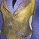 Wool felted jacket "Fog". Vests. Wool Felting (goldruno). Online shopping on My Livemaster.  Фото №2