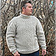 The Sweater Is 'Classic'. Mens sweaters. Shop Natalia Glebovskaya. My Livemaster. Фото №5