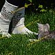 Calcetines: Suave lana de botas. Socks. Down shop (TeploPuha34). Ярмарка Мастеров.  Фото №4