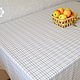 TABLECLOTHS: Tablecloth in a cage. Tablecloths. Kitchen. Online shopping on My Livemaster.  Фото №2