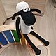 Shaun The Sheep. knitted toy. Stuffed Toys. GALAtoys. My Livemaster. Фото №6
