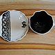Order A couple of tea 'Gothic'. author's ceramics. Livemaster. . Single Tea Sets Фото №3