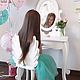 Dressing table mirror for children in the nursery. The beauty of the console table. Tables. Ludmila Omland. My Livemaster. Фото №6