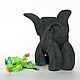 Soft toy, made of felt, elephant Champa, interior. Stuffed Toys. izergil. My Livemaster. Фото №6