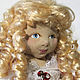 Lizzie, Christmas doll, art doll, collectible dolls. Dolls. CountryKids - doll with a soul. My Livemaster. Фото №5