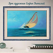 Морской пейзаж картина В Крыму