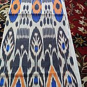 Материалы для творчества handmade. Livemaster - original item Uzbek silk ikat. The cloth hand weaving of Adras. ST027. Handmade.