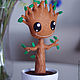 Order Little Groot in a Pot (Guardians of the Galaxy Guardians of the Galaxy). JouJouPlushies (joujoucraft). Livemaster. . Stuffed Toys Фото №3