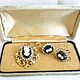 Order Set with cameos brooch and CORO clips. 'Lady Charm'. Livemaster. . Vintage jewelry sets Фото №3