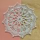 Order Decorative napkins: Knitted napkins Openwork curls. Kitchen. Livemaster. . Doilies Фото №3