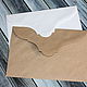 Envelope with scalloped flap, Scrapbooking paper, Moscow,  Фото №1