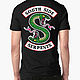 Riverdale cotton t-shirt-South Side Serpents', T-shirts and undershirts for men, Moscow,  Фото №1