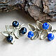 Brooch pin 'Blueberry' small wild berries, Brooches, St. Petersburg,  Фото №1