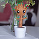 Little Groot in a Pot (Guardians of the Galaxy Guardians of the Galaxy), Stuffed Toys, Novosibirsk,  Фото №1
