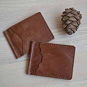Сумки и аксессуары handmade. Livemaster - original item Money clip leather. Handmade.