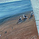 'Tea and seagulls' acrylic (sea, landscape, nature). Pictures. Nadezda Perova. My Livemaster. Фото №4