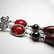 Earrings garnet and red Jasper 'In red'. Earrings. Beautiful gifts for the good people (Alura-lights). My Livemaster. Фото №4