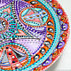 Order 'Harmony and balance' plate decorative Mandala. Art by Tanya Shest. Livemaster. . Plates Фото №3