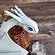 Белый дракон из кожи, Мягкие игрушки, Новосибирск,  Фото №1