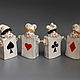 'Aces ' Porcelain figurines-bells. Figurines. Mila. My Livemaster. Фото №8