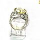 Lemon quartz 'Sunny view' ring with lemon quartz. Rings. Design jewelry. My Livemaster. Фото №4