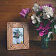 Photo frame carved ' Provence'. Photo frames. Woodanddecor. Online shopping on My Livemaster.  Фото №2