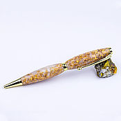 Канцелярские товары handmade. Livemaster - original item Kanzler gold ballpoint pen. Handmade.