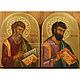 The Royal Doors. The nominal icon of the Apostle Matthew. Evangelists. Icons. Icon_svyatyobraz Anna. My Livemaster. Фото №4