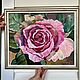  Оригинальная картина акрилом Роза в стиле прованс, Картины, Сочи,  Фото №1