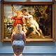 You're Venus too! Painting modern art. The girl in the museum. RUBENS, Pictures, St. Petersburg,  Фото №1