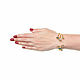 Order Gold bracelet with topaz, bracelet with topaz, citrines and amethysts. Irina Moro. Livemaster. . Bead bracelet Фото №3