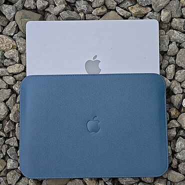 Сумки ручной работы. Ярмарка Мастеров - ручная работа Чехол для MacBook Air 15 без клапана голубой. Handmade.