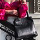 Bag shopper leather Python, Shopper, Izhevsk,  Фото №1