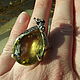 Exclusive ring 'Keeper of Fortune,' NAT. citrine. Rings. SELENA. My Livemaster. Фото №4