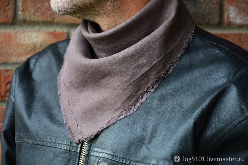 Банданы: БАНДАНА МУЖСКАЯ ИЗ ЛЬНА - МУЖСКОЙ ЛЬНЯНОЙ ПЛАТОК в интернет ...