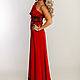 red evening dress. Dresses. Evening designer dresses GoldDress. Online shopping on My Livemaster.  Фото №2
