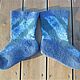 A gift for a summer resident on March 8 Felted Woolen socks for women. Gifts for March 8. Studio art felt Elena Dudyrina. Online shopping on My Livemaster.  Фото №2