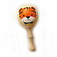 Rattle 'Tiger', Teethers and rattles, Sarov,  Фото №1
