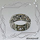 Order Rings/pair 'Wedding-EXCLUSIVE' serebro925, sapphires,emeralds.VIDEO. MaksimJewelryStudio. Livemaster. . Rings Фото №3