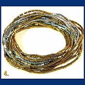 Материалы для творчества handmade. Livemaster - original item Hematite beads gold, silver. pcs. Handmade.