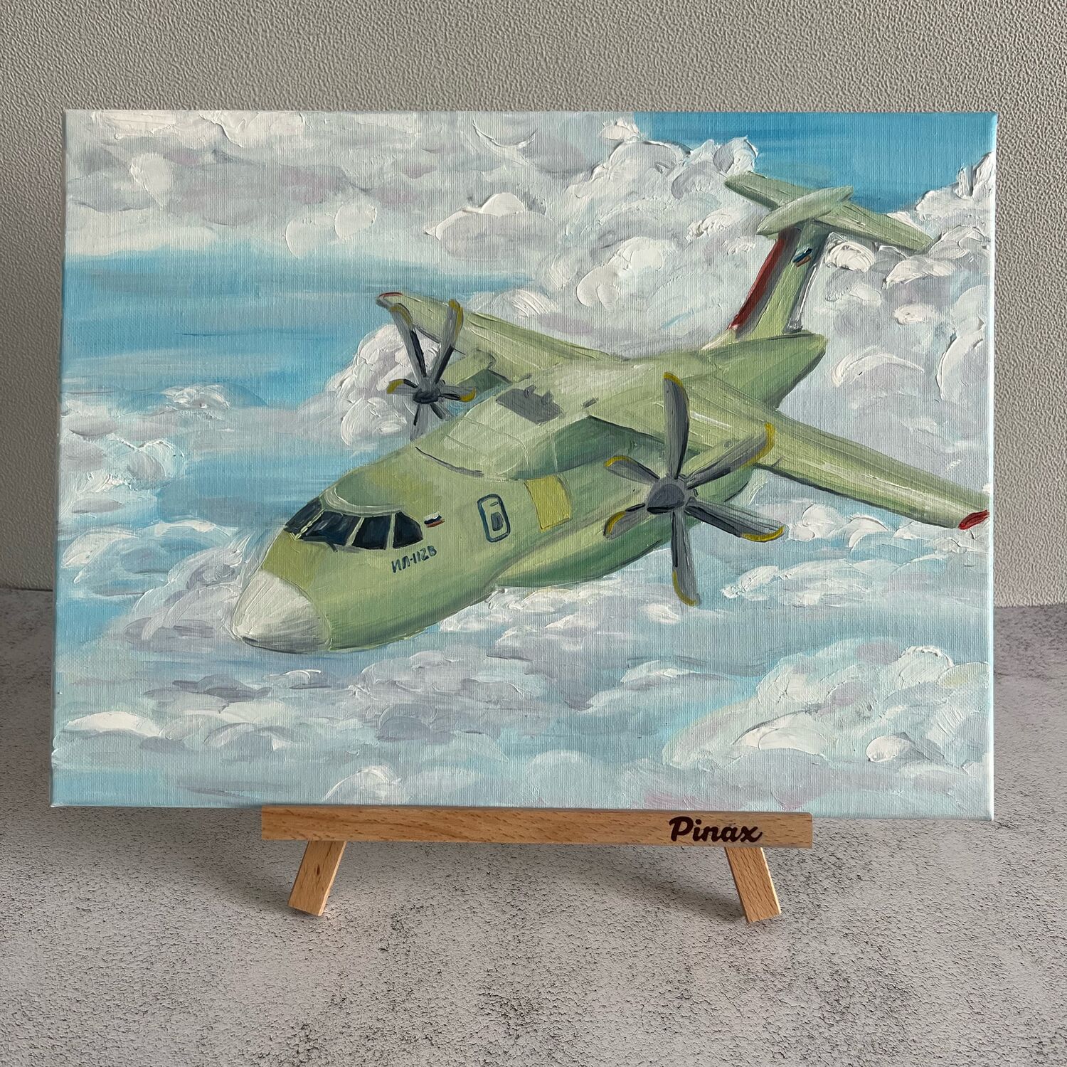 Самолет - картина на стену – заказать на Ярмарке Мастеров – RG6KQRU ...