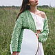 Jackets: Summer jacket in the color of green apple oversize, Sweater Jackets, Yoshkar-Ola,  Фото №1
