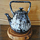 Order Set for tea drinking 'Night'. author's ceramics. Livemaster. . Tea & Coffee Sets Фото №3