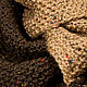 Knitted Snood scarf 'Coffee with milk' knit cowl unisex. Scarves. asmik (asmik). Online shopping on My Livemaster.  Фото №2