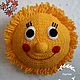 Подушка-игрушка Солнышко, Мягкие игрушки, Касимов,  Фото №1