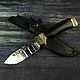 Handmade knife Sentinel, forged steel 9HS, Knives, Moscow,  Фото №1