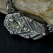 Украшения handmade. Livemaster - original item Pendant Pendant Silver natural stone. Pendant on a chain Necklace silver. Handmade.