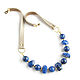 Lapis lazuli necklace 'Dreams' author's decoration, blue necklace, Necklace, Moscow,  Фото №1
