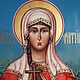 The Holy Martyress Tatiana Roman. Icons. Peterburgskaya ikona.. Ярмарка Мастеров.  Фото №6